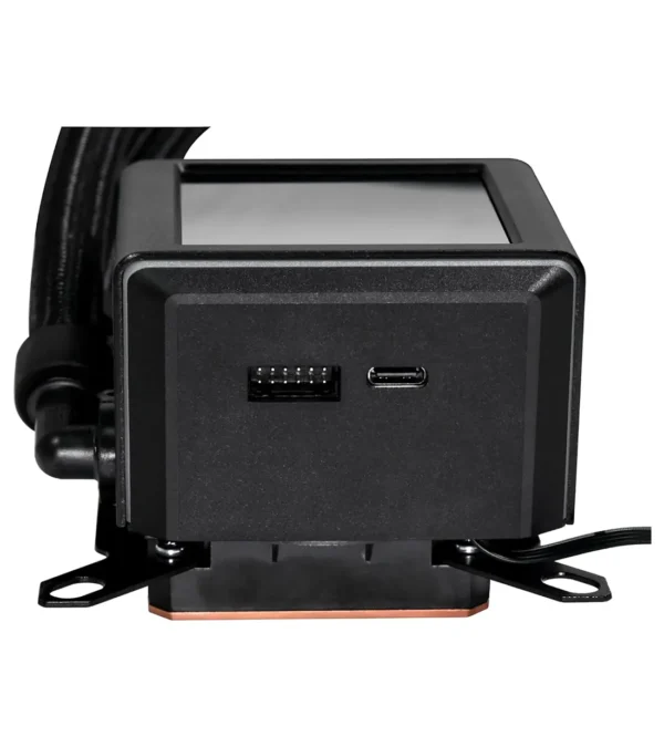 خنک کننده مایع پردازنده لیان لی GA II LCD 360 Black - Image 5