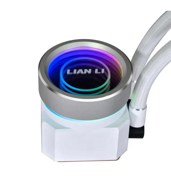 خنک کننده مایع پردازنده لیان لی Galahad II Trinity Performance 360 White - Image 5