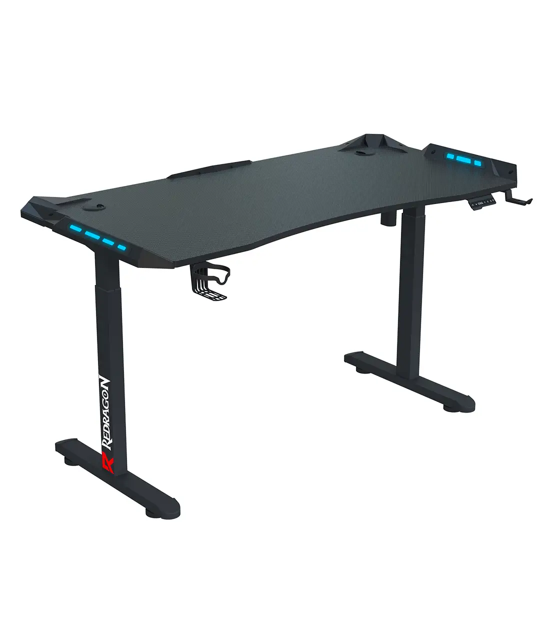 GD-3300-S-1-1.webp میز گیمینگ موتور دار ردراگون GD-3300-M 140cm LED - Image 1