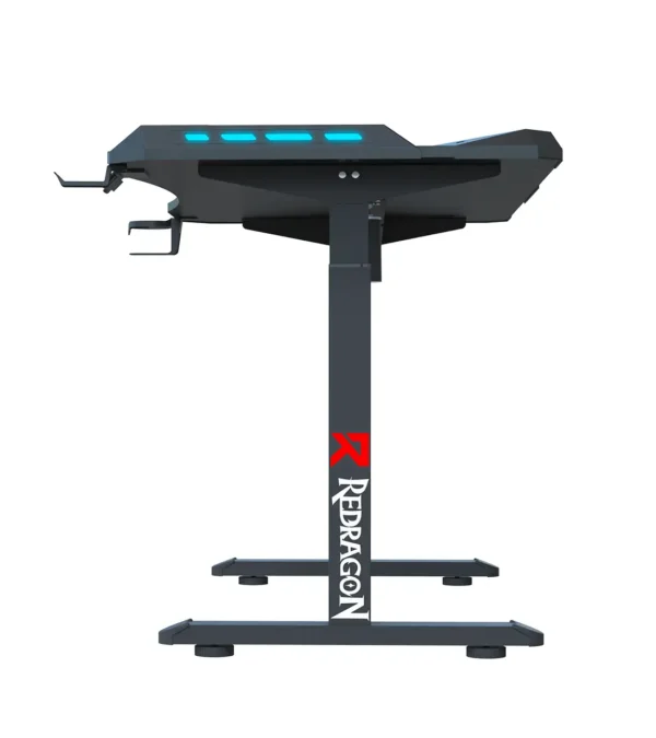 میز گیمینگ موتور دار ردراگون GD-3300-M 140cm LED - Image 4