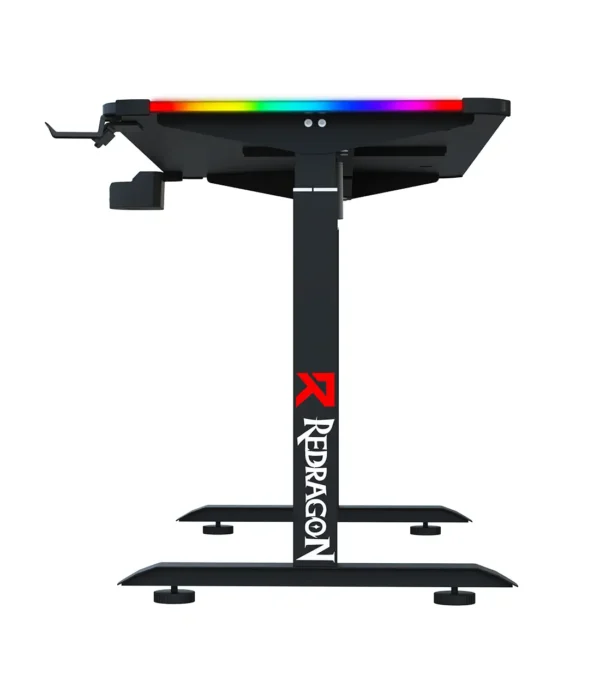 میز گیمینگ موتور دار ردراگون GD-3330-L 160cm RGB - Image 3