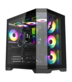 کیس گیمینگ گیم مکس HYPE-A Black - Image 2