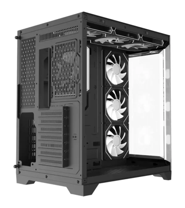 کیس گیمینگ گیم مکس HYPE-A Black - Image 9