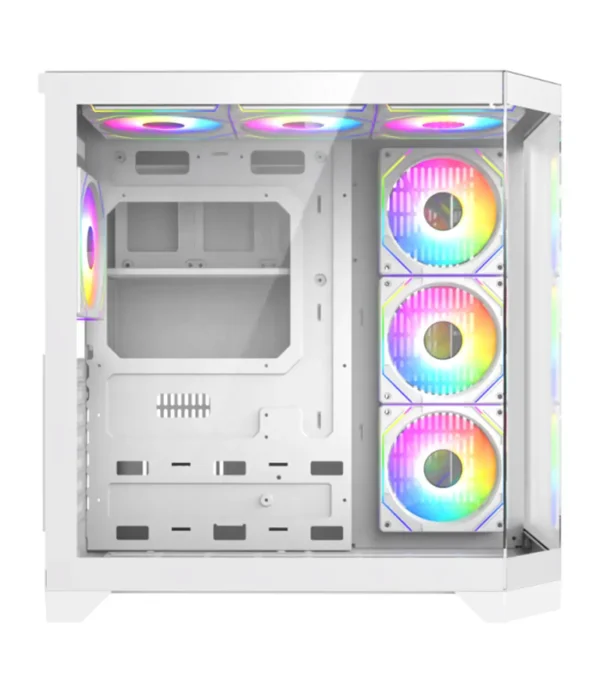 کیس گیمینگ گیم مکس HYPE-A White - Image 6