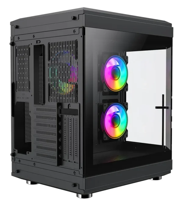 کیس کامپیوتر گیم مکس مدل HYPE Black - Image 10