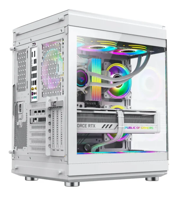 کیس کامپیوتر گیم مکس مدل HYPE White - Image 9
