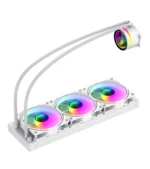 خنک کننده مایع پردازنده گیم مکس IceBurg 360 Infinity White - Image 4