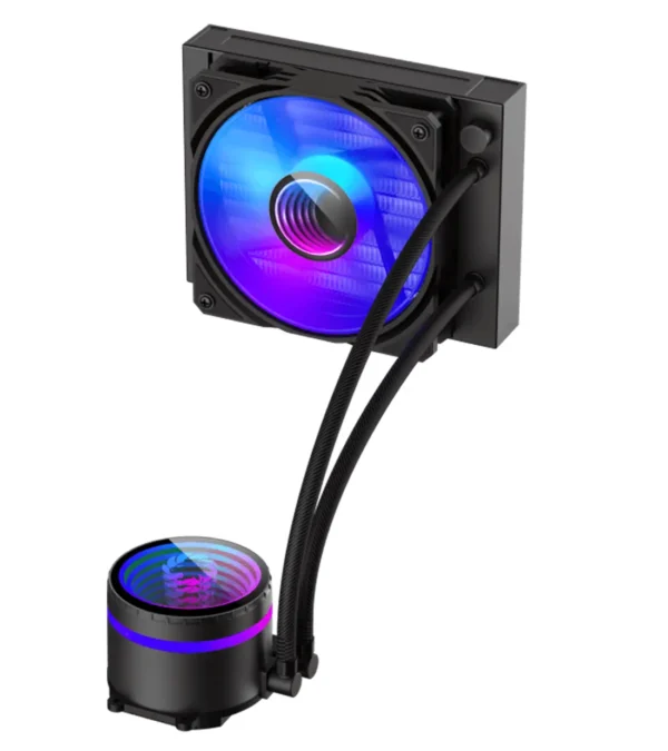خنک کننده پردازنده مایع گیم مکس مدل ICEBURG 120 INFINITY BLACK - Image 10