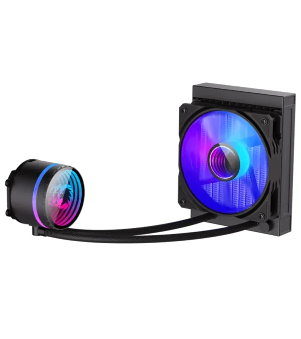 خنک کننده پردازنده مایع گیم مکس مدل ICEBURG 120 INFINITY BLACK - Image 8