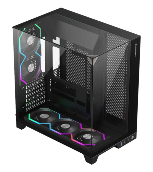 کیس گیمینگ گیم مکس Infinity Pro Black - Image 4