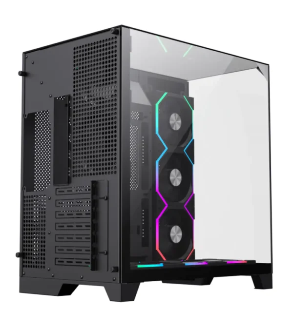 کیس گیمینگ گیم مکس Infinity Pro Black - Image 7