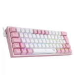 کیبورد مکانیکال گیمینگ ردراگون K617 FIZZ White-Pink - Image 2