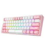 کیبورد مکانیکال گیمینگ ردراگون K617 FIZZ White-Pink - Image 3