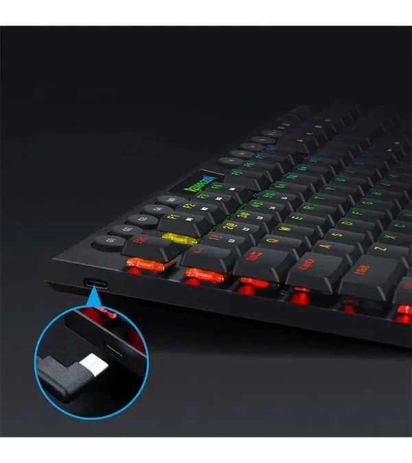 کیبورد گیمینگ ردراگون مدل YI K625-KB RGB - Image 4