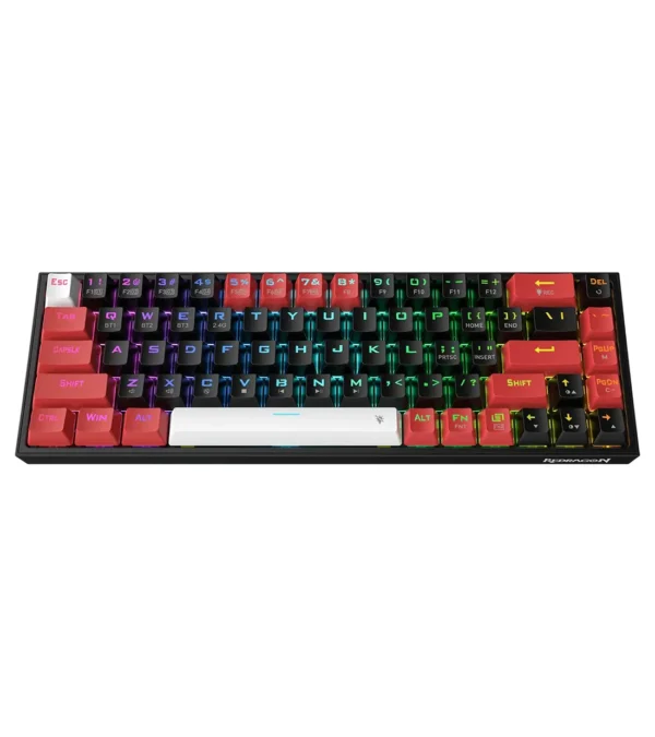 کیبورد بی سیم/باسیم مکانیکال گیمینگ ردراگون CASTOR K631 PRO BRW - Image 4