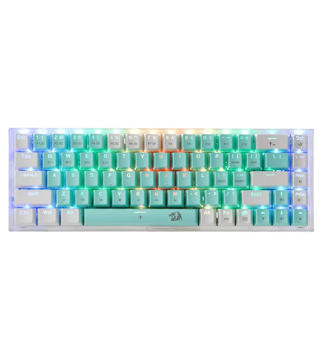 K631-PRO-GW-1-1.webp کیبورد بی سیم/باسیم مکانیکال گیمینگ ردراگون Castor K631 PRO GW - Image 1