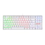 کیبورد REDRAGON مدل KUMARA K552 سفید سوییچ قرمز