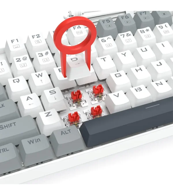 کیبورد مکانیکال گیمینگ ردراگون KUMARA K552 WGL RGB - Image 6