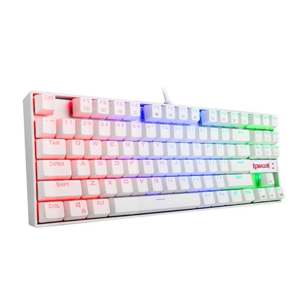 کیبورد REDRAGON مدل KUMARA K552 سفید سوییچ قرمز - Image 3