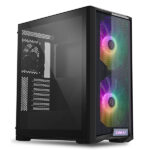 کیس گیمینگ لیان لی LANCOOL 215 Black - Image 2