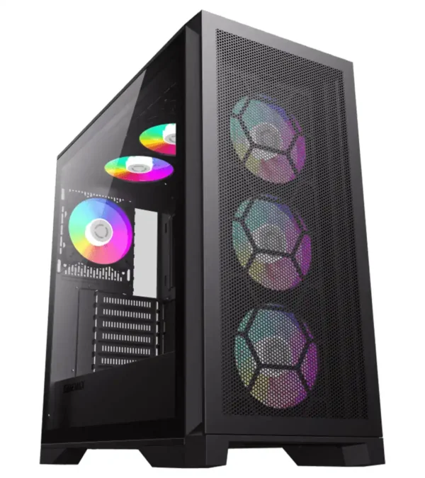 کیس کامپیوتر گیم مکس مدل LEADER MESH - Image 12