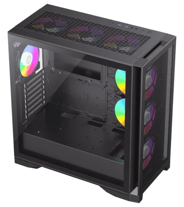 کیس کامپیوتر گیم مکس مدل LEADER MESH - Image 5