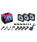 فن کیس گیمینگ ام اس آی MPG EZ120 ARGB Black - Image 7