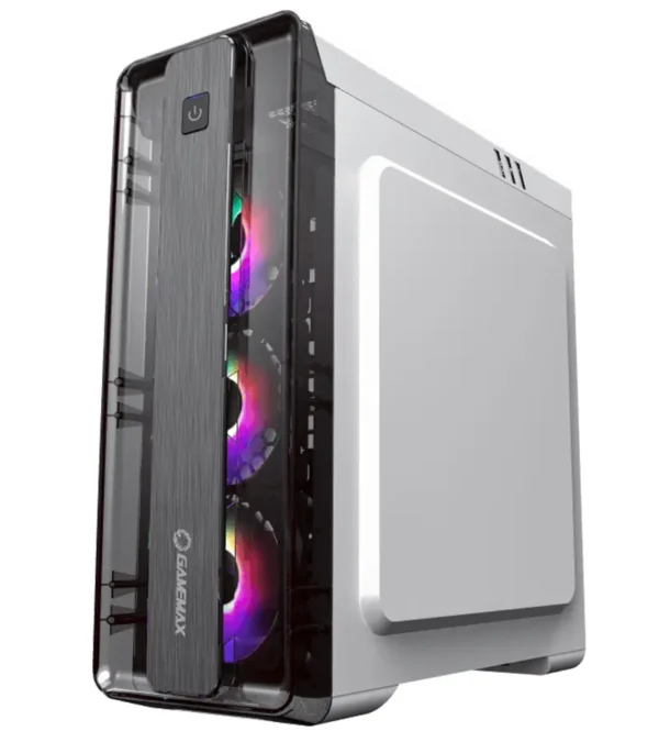 کیس کامپیوتر گیم مکس مدل MoonLight FRGB G511 white - Image 3