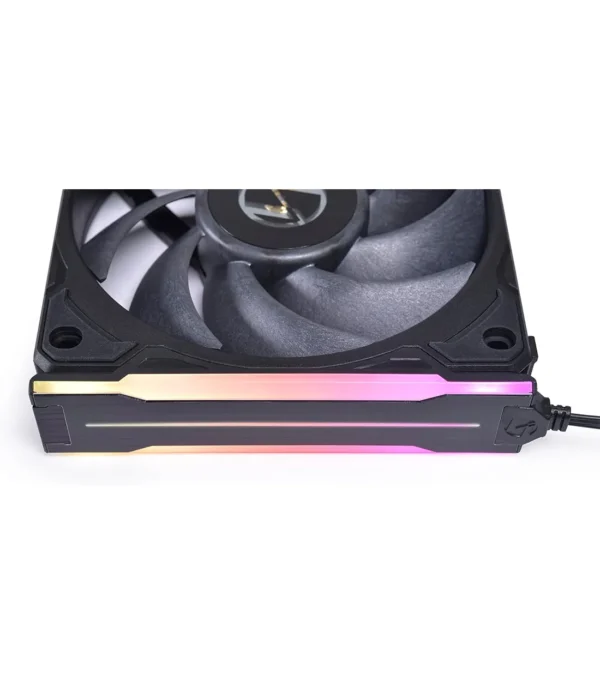 کیت نورپردازی فن کیس لیان لی SIDE ARGB KIT Black بسته 3 عددی - Image 5