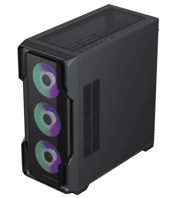 کیس کامپیوتر گیم مکس مدل siege black - Image 3