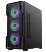 کیس کامپیوتر گیم مکس مدل siege black - Image 4