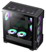 کیس کامپیوتر گیم مکس مدل siege black - Image 6