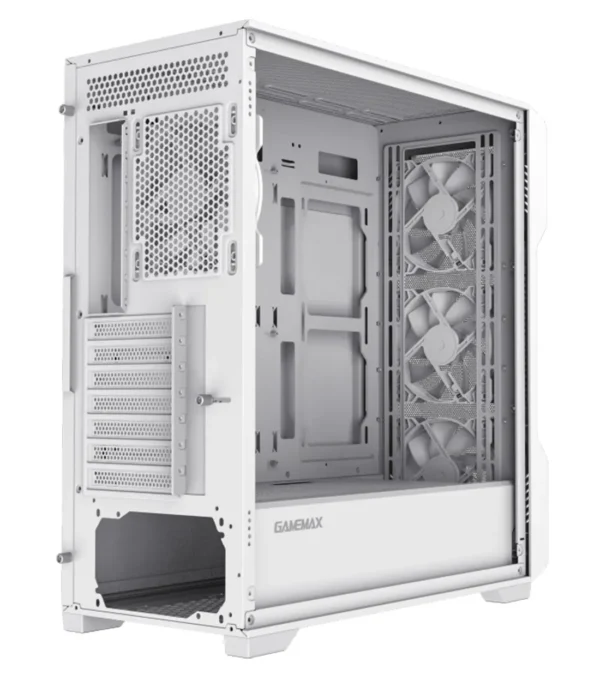 کیس کامپیوتر گیم مکس مدل siege White - Image 6