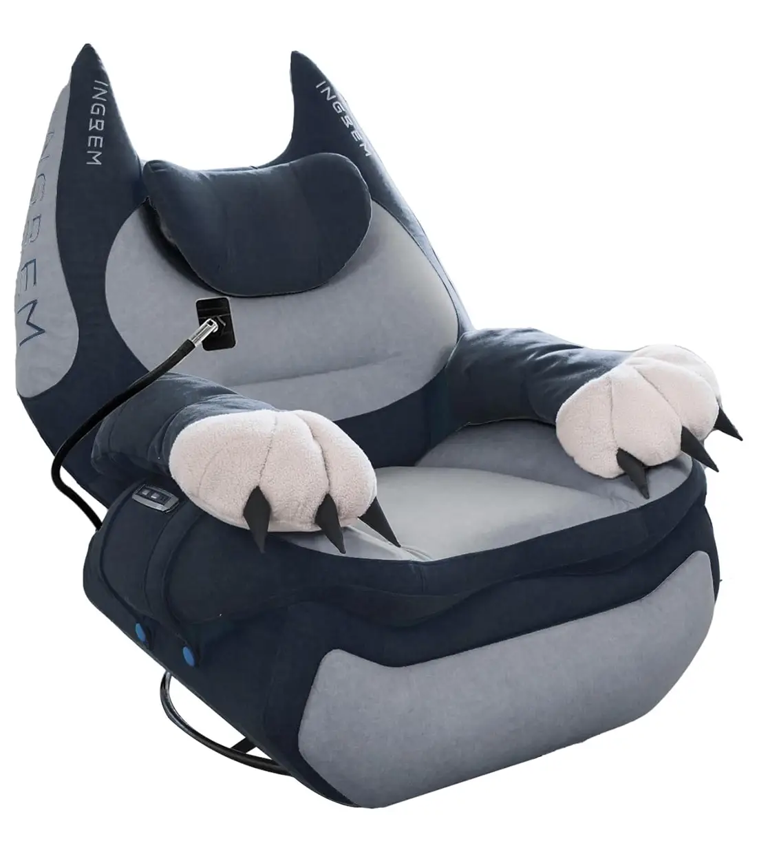 Smart-Recliner-Gray-1-1.webp استیشن گیمینگ اینگریم Smart Recliner Black - Image 1