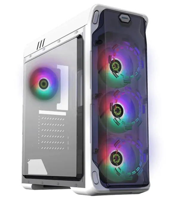 کیس کامپیوتر گیم مکس مدل Starlight FRGB G509 White - Image 8