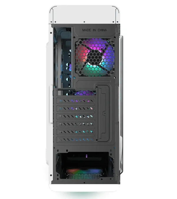 کیس کامپیوتر گیم مکس مدل Starlight FRGB G509 White - Image 7