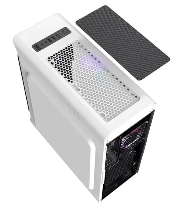 کیس کامپیوتر گیم مکس مدل Starlight FRGB G509 White - Image 4