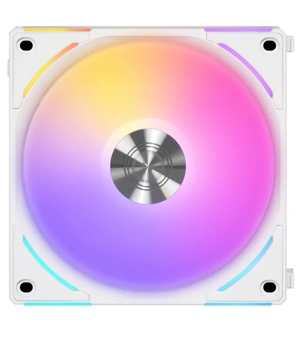 فن کیس لیان لی UNI FAN AL V2 White بسته 3 عددی - Image 3