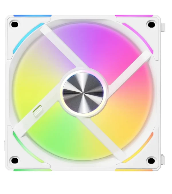 فن کیس لیان لی UNI FAN AL V2 White بسته 3 عددی - Image 4