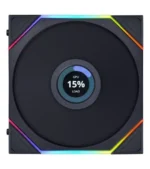 فن کیس لیان لی UNI FAN TL LCD Black بسته 3 عددی - Image 3