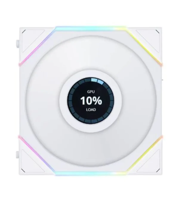 فن کیس لیان لی UNI FAN TL LCD Reverse White بسته 3 عددی - Image 5