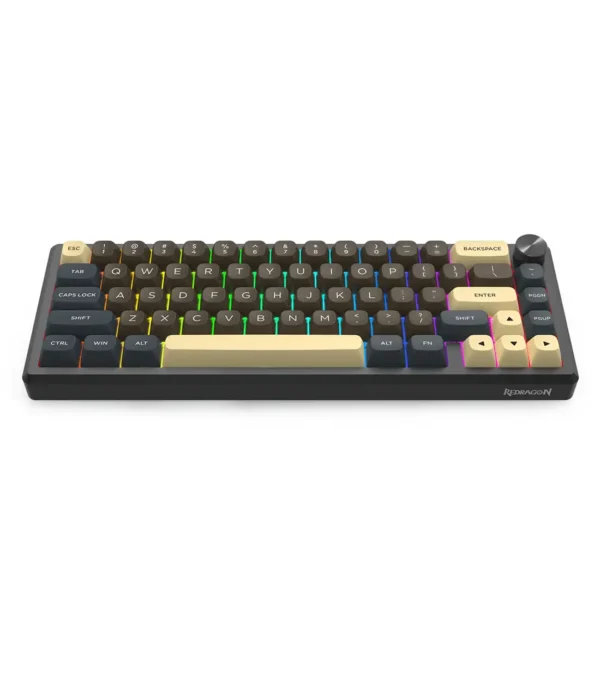 کیبورد بی سیم مکانیکال گیمینگ ردراگون URANUS PRO K727 CGY - Image 4
