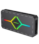 کنترل نورپردازی و سرعت فن گیم مکس V4.0 ARGB HUB PWM BK - Image 3