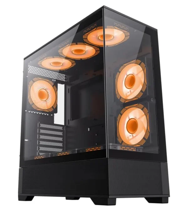 کیس کامپیوتر گیم مکس مدل Vista BLACK - Image 4