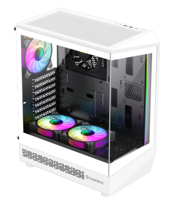 کیس گیمینگ گیم مکس Vista COC White - Image 4