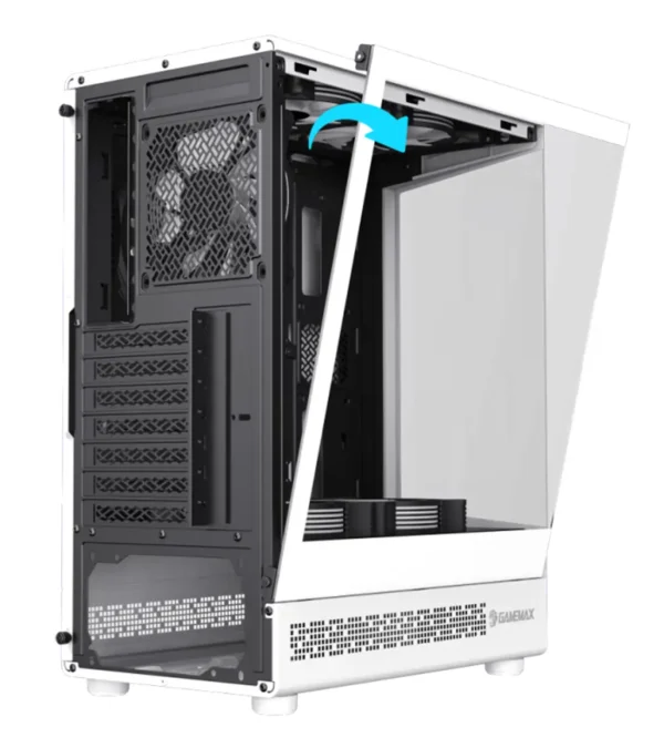 کیس گیمینگ گیم مکس Vista COC White - Image 8