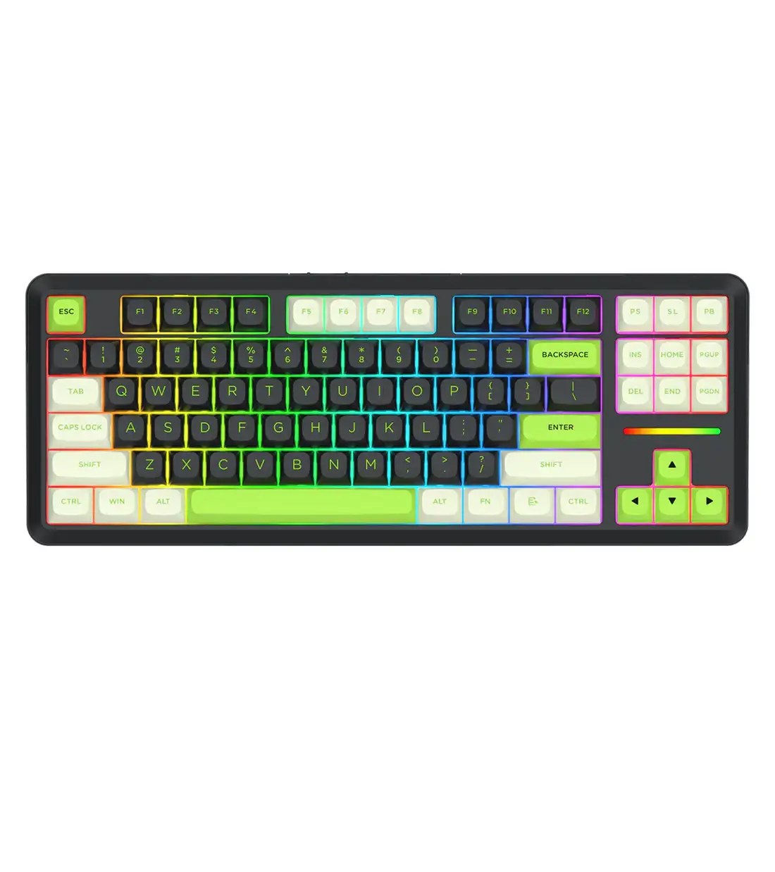 WILDSLASH-K734-BWG-PRO-1-1.webp کیبورد بی سیم مکانیکال گیمینگ ردراگون WILDSLASH K734 BWG PRO - Image 1