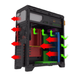 کیس کامپیوتر گیم مکس مدل G563-FRGB - Image 3