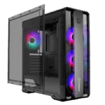 کیس کامپیوتر گیم مکس مدل MoonLight FRGB G511 black - Image 7