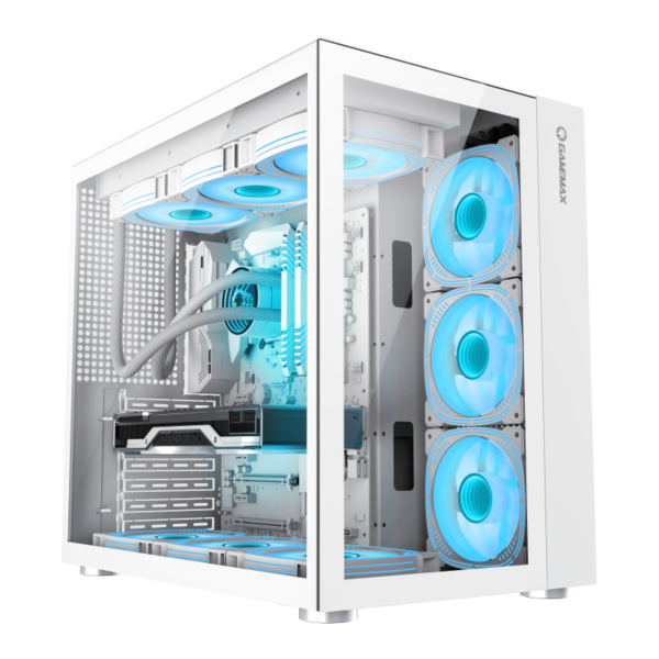 کیس کامپیوتر گیم مکس مدل INFINITY WHITE - Image 6